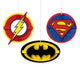 Justice League Heroes Unite Honeycomb Decorations