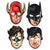 Amscan Party Supplies Justice League Mask (8 count)