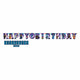 Pancarta de feliz cumpleaños Lego Movie 2