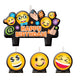 Juego de velas de cumpleaños LOL Emoji (4 unidades)