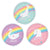 Amscan Party Supplies Magical Rainbow 7in Plates 7″ (8 count)