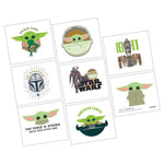 Amscan Party Supplies Mandalorian The Child Baby Yoda Temporary Tattoos