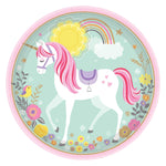 Amscan Party Supplies Mgc Unicorn 9in Plates  9″ (8 count)