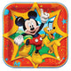Platos de papel Mickey &amp; Friends 7″ (8 unidades)