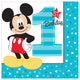 Servilletas Mickey Fun One Lunch (16 unidades)