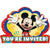 Amscan Party Supplies Mickey Invitations (8 count)