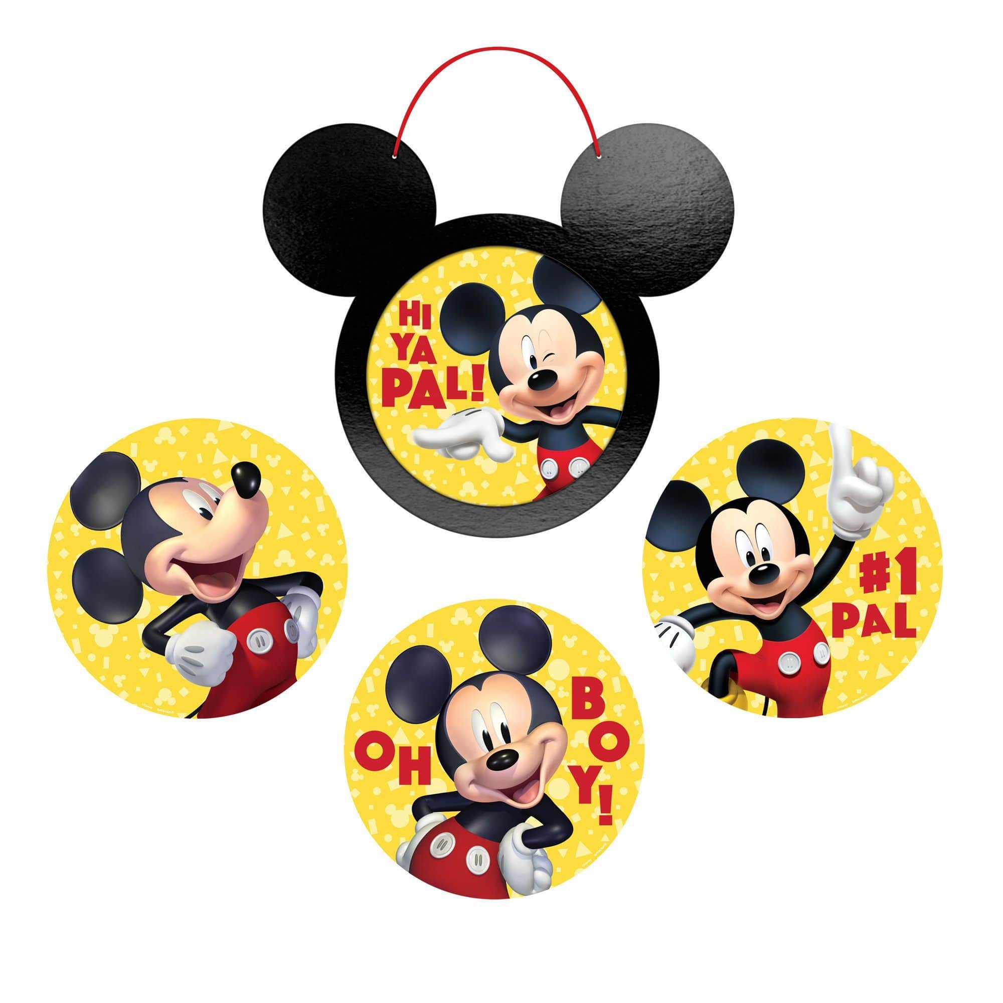 Mickey Mouse Forever Wall Frame and Cutout Decoration Kit – instaballoons  Wholesale