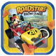 Platos Cuadrados Mickey Roadster 9″ (8 unidades)