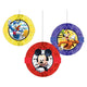 Mickey Roadsters Honeycomb Decorations