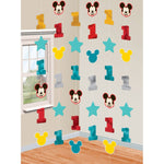 Amscan Party Supplies Mickey's Fun To Be One Hanging Decorations