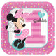 Minnie Fun One Plates 7″ (8 count)
