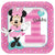Amscan Party Supplies Minnie Fun One Plates 9″ (8 count)