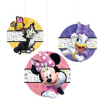 Amscan Party Supplies Minnie HC Decorations (3 count)
