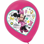 Amscan Party Supplies Minnie Helpers Color 12″ Latex Balloon