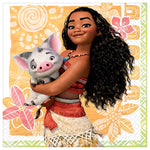 Amscan Party Supplies Moana Beverage Napkins (16 count)