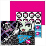 Amscan Party Supplies Monster High Invitations (8 count)