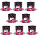 Sombreros de papel Monster High (8 unidades)