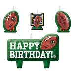 Amscan Party Supplies NFL Birthday Candle Set (4 count)