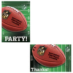 Amscan Party Supplies NFL Drive Invitations & Thank You Cards (16 count)