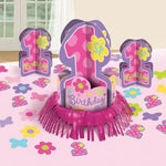 Amscan Party Supplies One-derful Birthday Girl Table Decorating Kit
