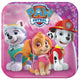 Paw Patrol Girl 7in Square Plates 7″ (8 count)