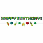 Amscan Party Supplies Pixel Party Happy Birthday Banner Kit