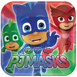Amscan Party Supplies PJ Masks 7in Sq Plates 7″ (8 count)