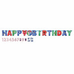 Amscan Party Supplies PJ Masks Happy Birthday Banner