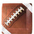 Amscan Party Supplies Plate Square Football Fan 7″ (8 count)