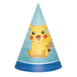 Amscan Party Supplies Pokemon Cone Hats (8 count)