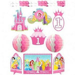 Amscan Party Supplies Princess 1st Bday Deco Kit