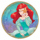 Princess Ariel 9" Paper Plates (8 count)