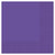 Amscan Party Supplies Purple Beverage Napkin 2 Ply 50ct (50 count)
