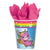 Amscan Party Supplies Rainbow Butterfly Unicorn Kitty 9oz Paper Cups (8 count)