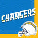 SD Chargers Lunch Napkins (16 count)