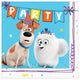 Secret Life of Pets 2 servilletas para bebidas (8 unidades)