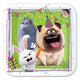 Secret Life of Pets 2 Square Plates (16 count)