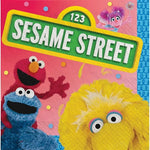 Amscan Party Supplies Sesame St Beverage Napkins (16 count)
