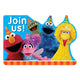 Sesame Street Party Invitations (8 count)