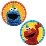 Amscan Party Supplies Sesame Street Round Plates  7″ (8 count)