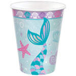 Amscan Party Supplies Shimmering Mermaids Cups (8 count)