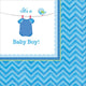 Servilletas para bebidas Shower Love Boy (16 unidades)