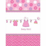Amscan Party Supplies Shower Love Girl Table Cover