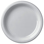 Amscan Party Supplies Silver 7in Plates 20ct 7″ (20 count)