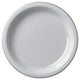 Silver 9" Plastic Plates (20 count)