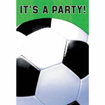 Amscan Party Supplies Soccer Fan Folded Invitations (8 count)