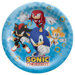 Amscan Party Supplies Sonic The Hedgehog Plates 9″ (8 count)