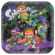 Splatoon 9in Plates 9″ (8 count)