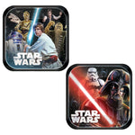 Amscan Party Supplies Star Wars Classic 7in Square Plates  7″ (8 count)