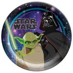 Amscan Party Supplies Star Wars Galaxy of Adventures Paper Plates 9″ (8 count)